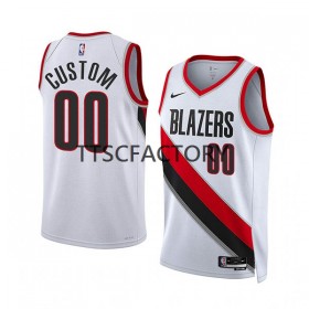 Dres Portland Trail Blazers Prilagođeni Nike 2022-23 Association Edition Bijela Swingman - Muške